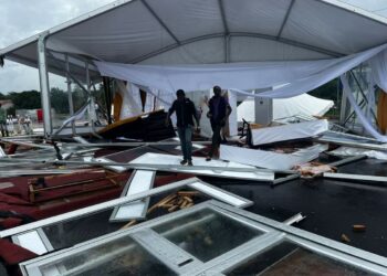 Obsèques de Bédié : la pluie détruit tout à Daoukro 