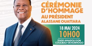 Hommage au président Ouattara à Korhogo : le programme de la cérémonie du 18 mai