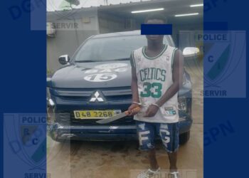 Interpellation d&rsquo;un individu armé d&rsquo;une arme blanche au niveau de l&rsquo;échangeur d&rsquo;Agban.