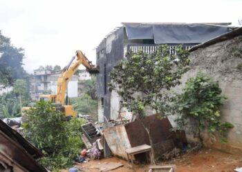 Abidjan: plusieurs bâtiments situés dans des zones à risques détruits ce weekend