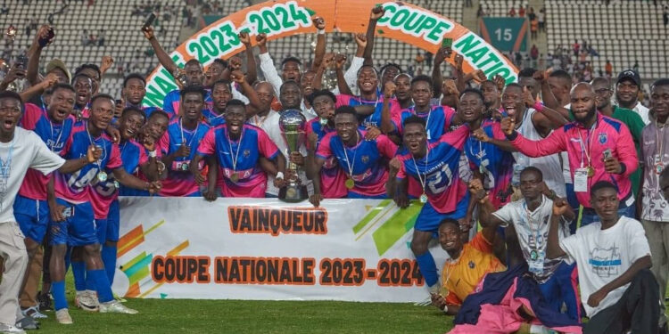 58e Coupe nationale (finale)/ Le Racing club d’Abidjan détrône l’Asec Mimosas