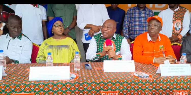 Rhdp Anyama/Fatim Bamba appelle les cadres du Rhdp à l’Union