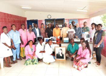 Songon M’Brathé – Actions sociales Missione Futuro ODV fait des dons au Centre de santé urbain Missione Futuro