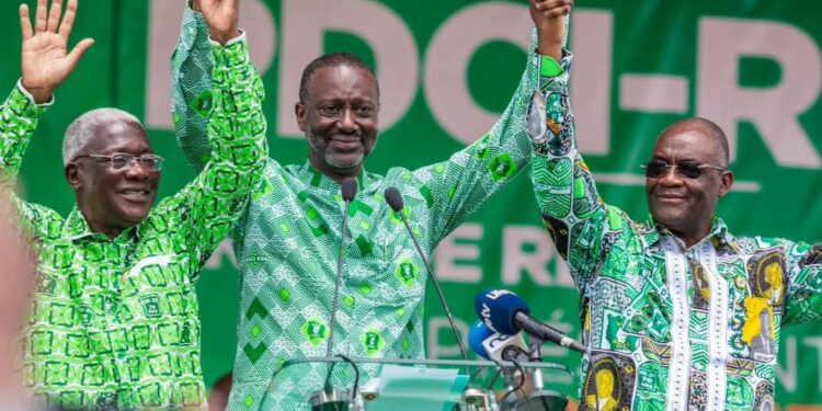 Morceaux choisis du Discours de Tidjane Thiam à Soubré