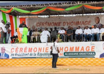 Bouaké: Le monde universitaire rend hommage au président Alassane Ouattara