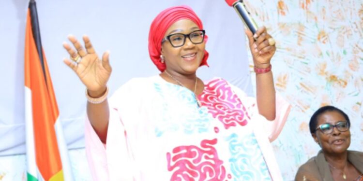Hommage des Femmes au Président Ouattara : Fatim Bamba sonne la mobilisation à Anyama