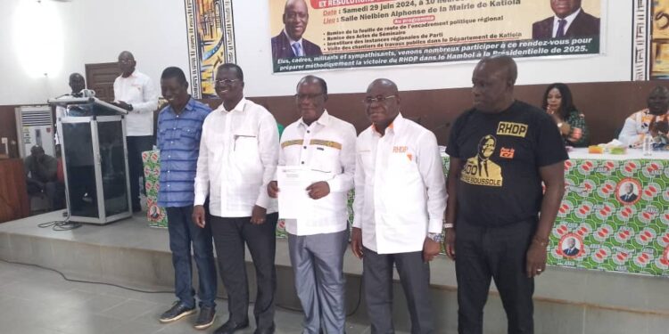 Katiola / Le ministre Kalil Konaté à Thiam: Ne soyez pas un intellectuel populiste