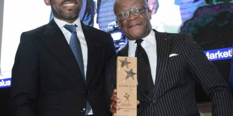 ASCOM 2024 / Yves Zogbo décroche le prix de la personnalité