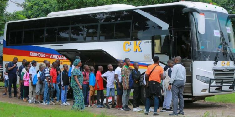 Colonie de vacances d’État: 240 petits colons en immersion à Korhogo jusqu’au 28 juillet