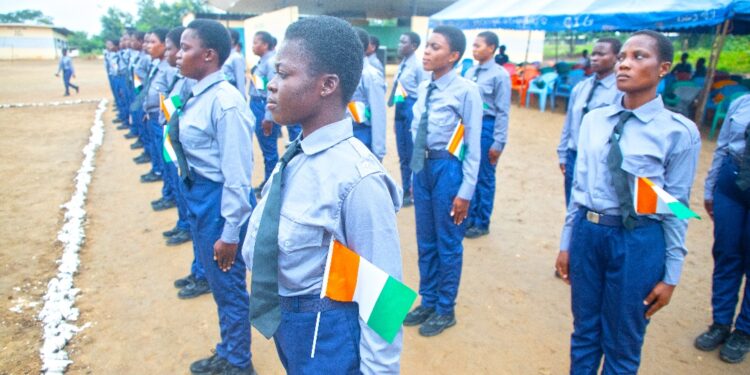 Centre de service civique de Guédikpo : un nouveau départ pour 100 jeunes filles stagiaires volontaires