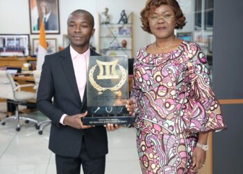 Côte d’Ivoire : Le Super Ebony 2023 reçu par la ministre Nialé Kaba