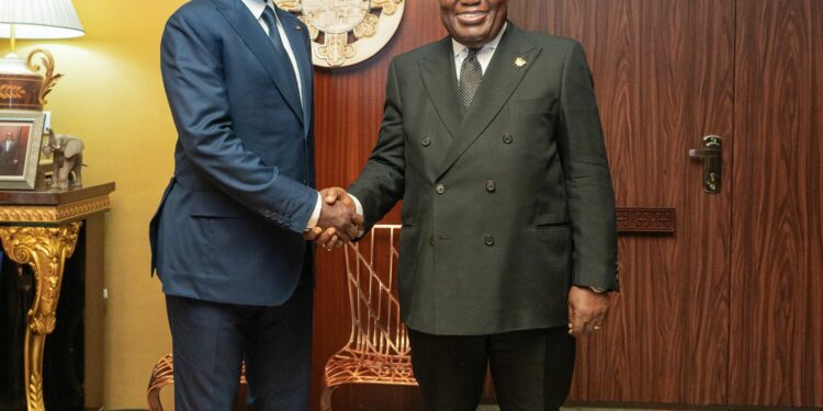 Diplomatie parlementaire : Adama Bictogo s’entretient à Accra avec son homologue ghanéen et le président Nana Akufo-Addo