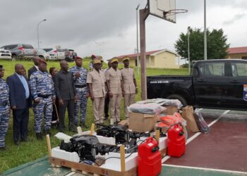 Soubré/Côte d’Ivoire Energies équipe la gendarmerie en matériel de lutte contre l’orpaillage