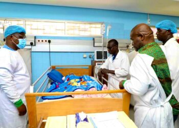 « Massa » calciné à Adzopé et du dépôt de gaz qui a explosé à Koumassi: Pierre Dimba au chevet des blessés