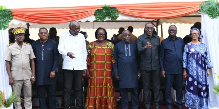 Hommage à Alassane Ouattara dans le District des montagnes: Anne Ouloto, Mabri  et Serey Doh sonnent la mobilisation 