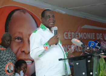 Installation de la coordination Rhdp de Koumassi : Ahoua Ndoli appelle à la cohésion, l&rsquo;entente et la discipline