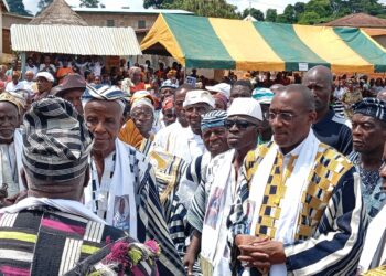 Biankouma/Investiture du chef de canton Gan: Claude Sahi appelle les élus et cadres à l’union autour du Président Ouattara