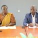 Pose de la 1ère pierre du programme de 1160 logements à Akoupé Zeudji : Fatim Bamba reconnaissante au Chef de l’Etat