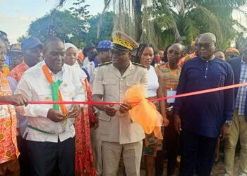 Zoukougbeu : La municipalité offre un château d’eau de 20.000 m³ aux populations