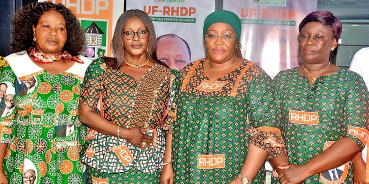 Arlette Badou aux militantes du RHDP Cocody : « Investissez le terrain !»