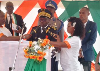 An 64 de la Côte d&rsquo;Ivoire: le préfet de Tiebissou Gouassiro invite au civisme