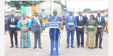 An 64 de la Côte d’Ivoire: Danho Paulin commémore l&rsquo;indépendance avec les populations d&rsquo;Attecoubé