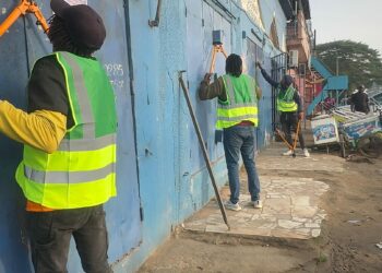 Ancienne casse d&rsquo;Anador/les magasins vidés, les garages démantelés