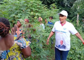 Autonomisation des femmes de Logoualé: Jeannette Badouel lance un projet de 141 ha de manioc 