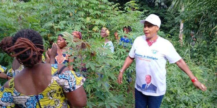 Autonomisation des femmes de Logoualé: Jeannette Badouel lance un projet de 141 ha de manioc