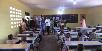 Yamoussoukro/Education : le Ministre Souleymane Diarrassouba réhabilite l’EPP Kokrénou 1