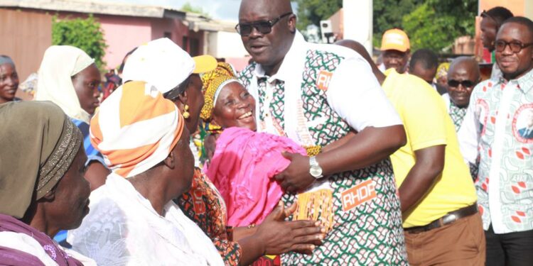 Touba/ En Prélude de la révision de la liste électorale:  Kalogo Mamadou remobilise femmes et jeunes pour le Rhdp