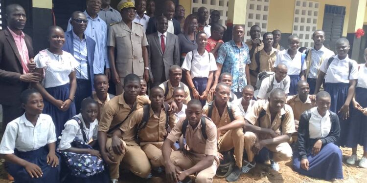Région Cavally/Rentrée scolaire: Anne Ouloto réhabilite le lycée moderne de Guiglo