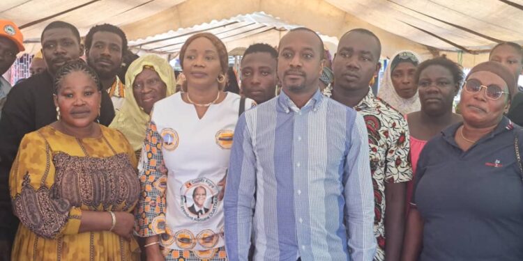 Révision de la liste électorale: Koné Soukoulé galvanise les militants et les primo-votants d’Angré Carrefour Diamant