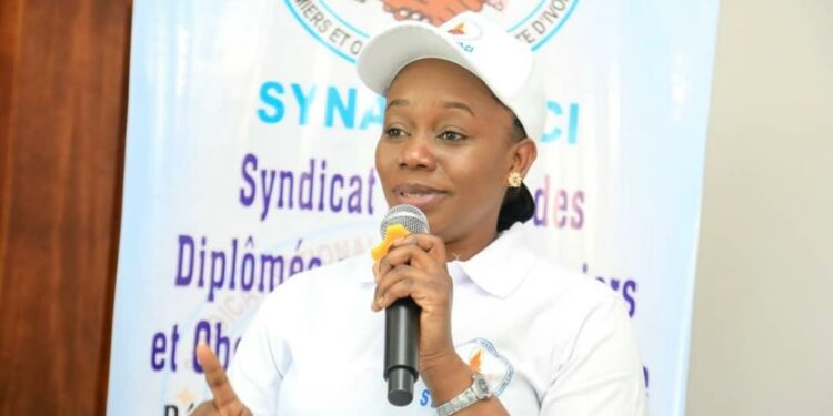 (Entretien) 1er Congrès du Synadsio-ci/ Estelle Kouamé, Sga 1 dévoile les grandes lignes 