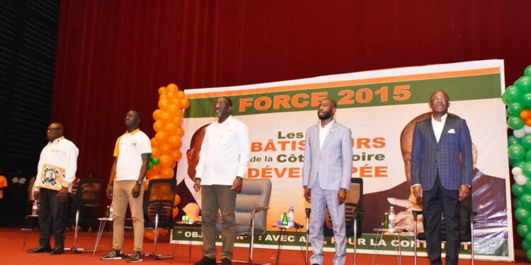 Yamoussoukro/Journée d’hommage au Président Ouattara: Charles Gnahoré (FORCE 2015) : « 2025, c’est ADO, nous on connaît »