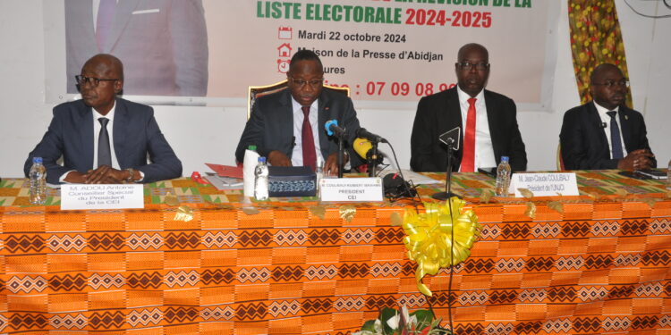 Révision de la liste électorale 2024 : 35 420 requérants primo électeurs déjà inscrits.