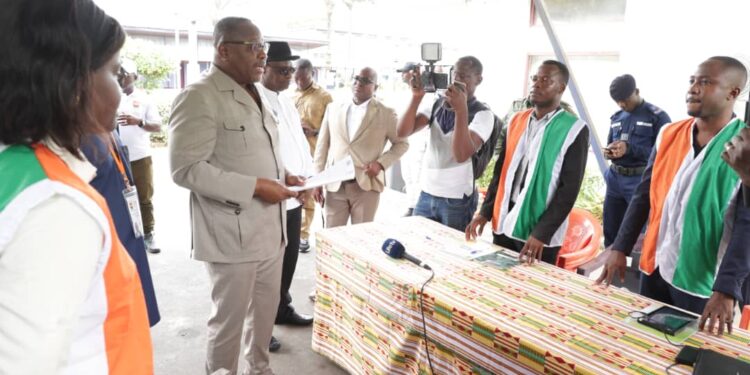 RLE 2024/Kuibiert visite des centres à Abobo, Cocody et Treichville et annonce 113.000 nouveaux inscrits