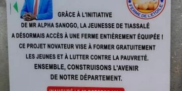 Tiassalé : Alpha Sanogo offre eau, électricité et ferme aux populations d&rsquo;Eticoon à Niankan
