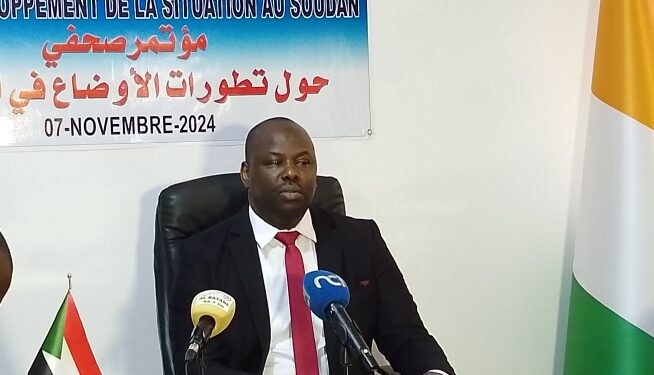 Situation Soudan: Le chargé d’affaires de l’ambassade sollicite la Côte d’Ivoire