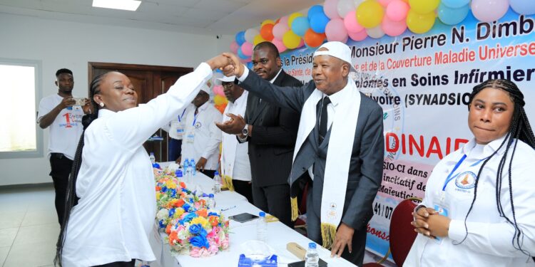 Côte d’Ivoire/Synadsio-ci : Kpan Mouty passe le flambeau à Estelle Kouamé