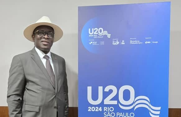 Sommet Urbain U20 au Brésil: le 1er vice-gouverneur d’Abidjan Danho Paulin à Rio de Janeiro