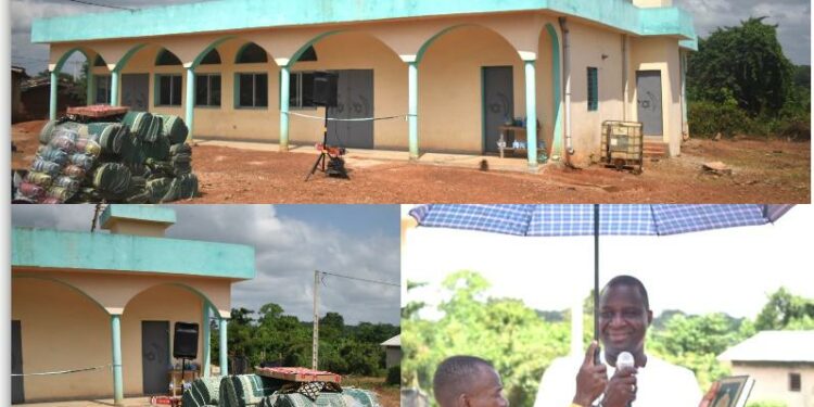 Tiassalé: Alpha Sanogo offre une mosquée à Dibykro