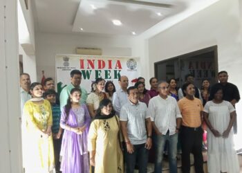 Célébration de l’india week : Le groupe Melody foundation group égaye le personnel de l’ambassade