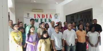 Célébration de l’india week : Le groupe Melody foundation group égaye le personnel de l’ambassade