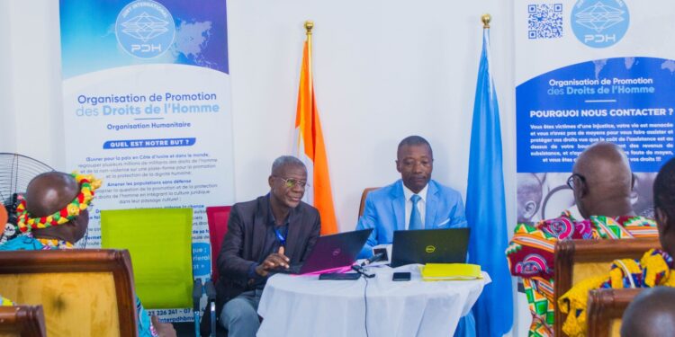 Litige foncier à Songon-Agban Bité: Une ONG internationale de promotion de Droits de l’Homme se prononce