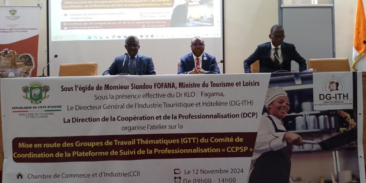 Professionnalisation du secteur du Tourisme: Les Groupes de Travail Thématiques mis en route.