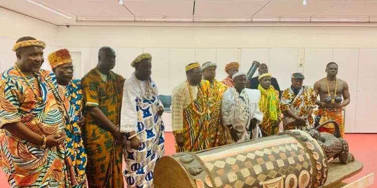 Coopération culturelle : le tambour parleur Ebrié bientôt de retour en Côte d’Ivoire