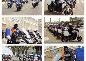 Fêtes de fin d&rsquo;année: La police ivoirienne annonce le déploiement d&rsquo;un dispositif de motards