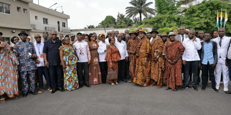 Adhésion / Des Cadres du Loh Djiboua déposent leurs valises au RHDP