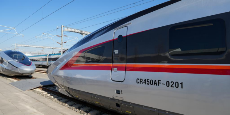 Transport : La Chine présente un prototype du TGV le plus rapide du monde